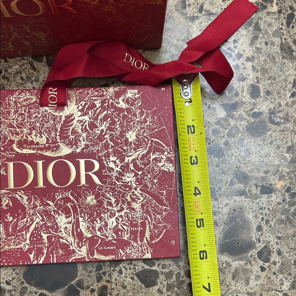 Dior Luxurious Red and Gold thick 2 bags - Picture 8 of 9